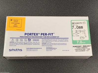 536070 ~ Smiths Percutaneous Tracheostomy Tube Replacement Kit 7.0mm (x)